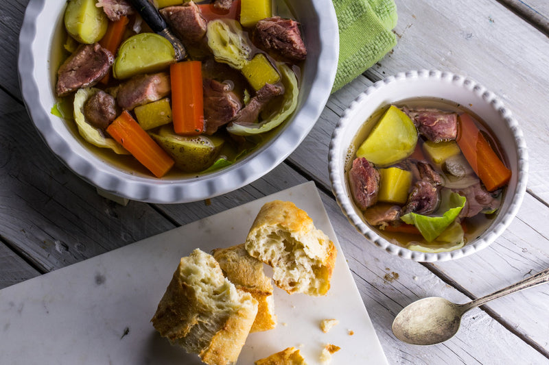 Bout de côte et boeuf désossé saumuré - 2KG