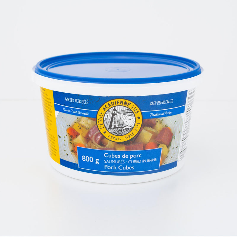 Cube de porc salé - 800g